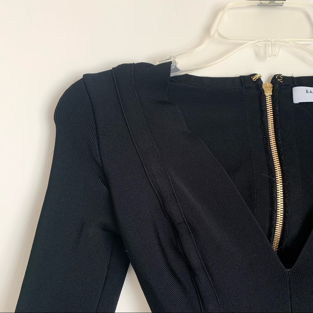 Aritzia Black V Neck Dress - Picture 10 of 12